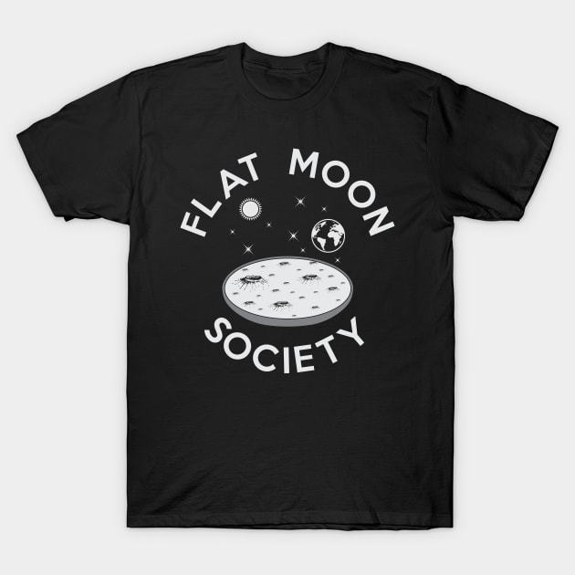 Flat moon society T-Shirt by Bomdesignz